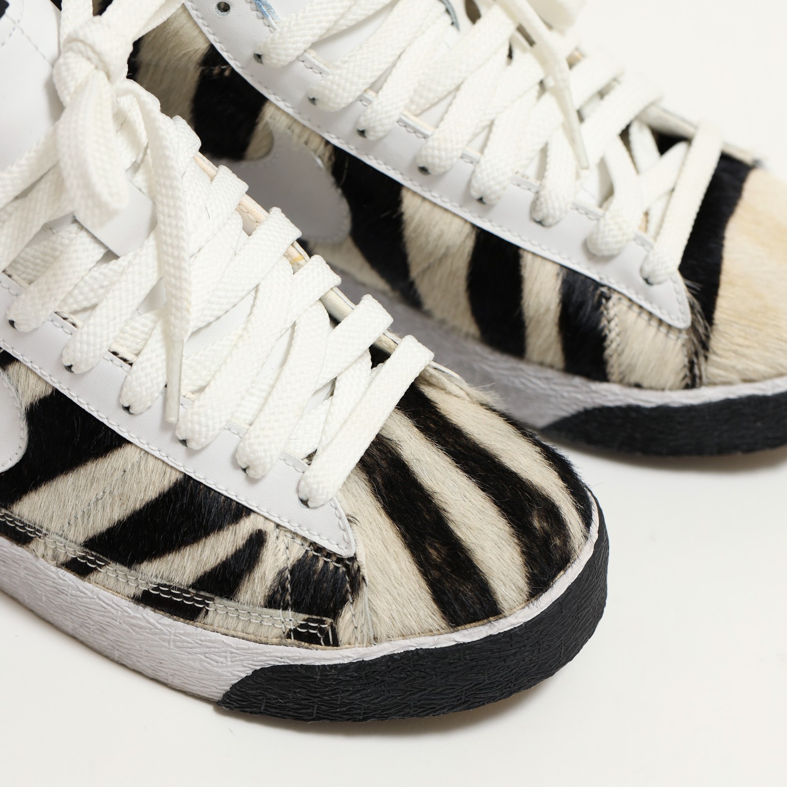 Nike Blazer Mid Premium ‘Zebra’ Womens 7.5 White Blanc 316959-111 2007