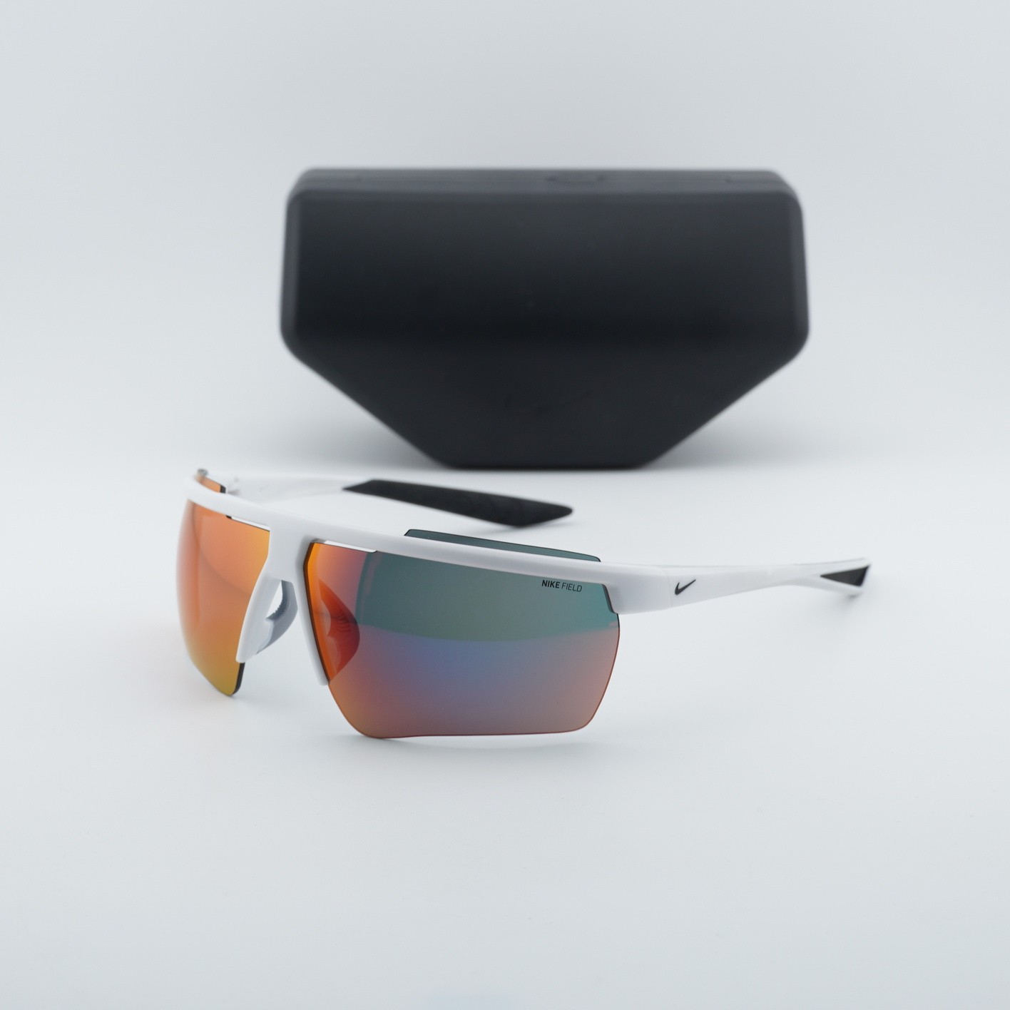 New Nike NIKE WINDSHIELD 20 CW1287 100 White/Field Tint 75-09-130 Sunglasses
