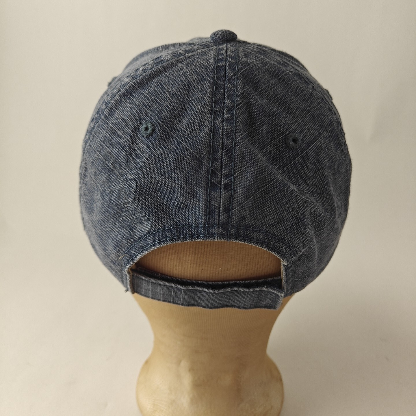 WinField United Denim Rip Stop Strapback Hat One Size New Farmer Promo Cap