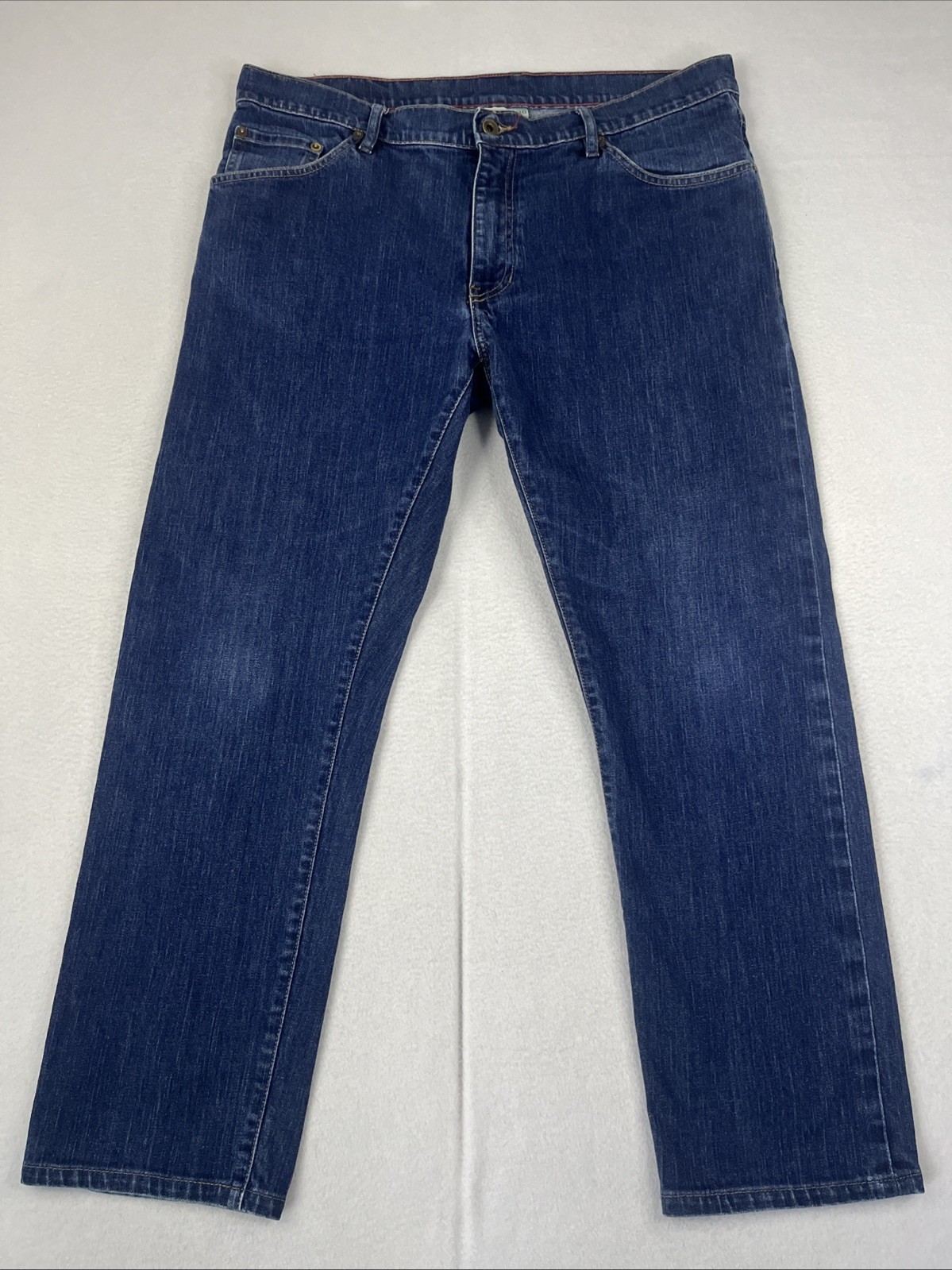 Raleigh Denim Martin Stretch Jeans Men Blue 36X27 Made in USA