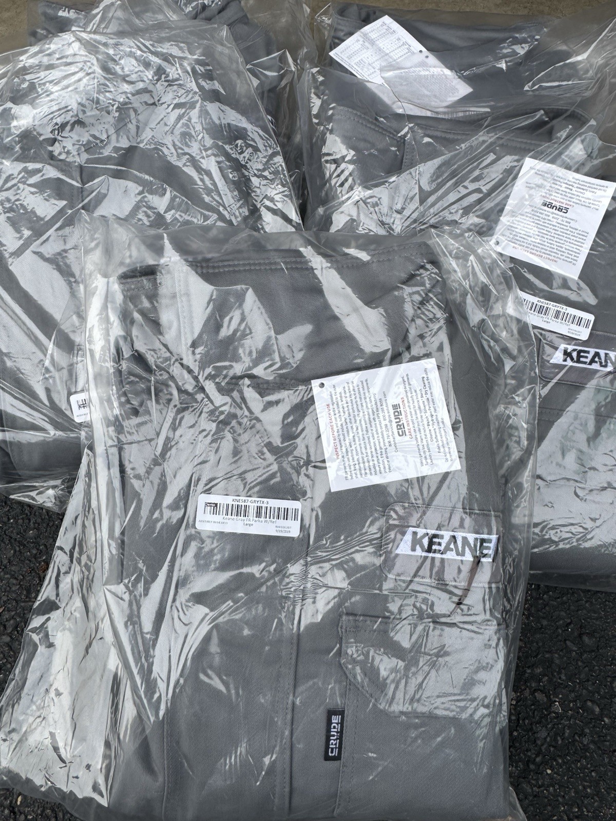 CrudeFR Insulated Parka (Reflective), CAT 2 Protection, Flame Resistant *NEW*