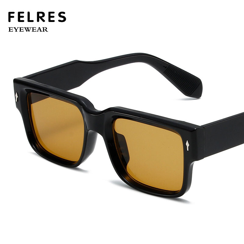 Unisex Square Fashion Sunglasses Classic Outdoor Traveling Shade Glasses UV400