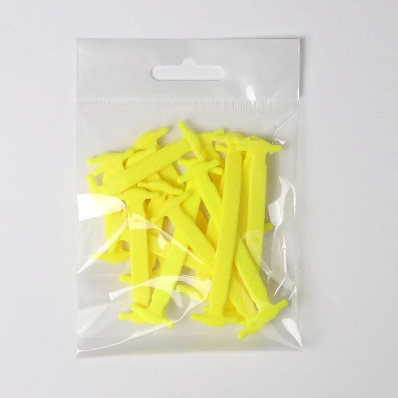 16/12PCS Silicone No Tie Shoelaces Elastic Stretch Shoe Laces for Kids Adults