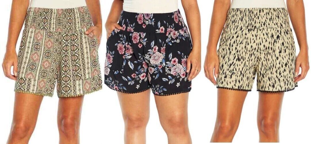 THREE DOTS PULL ON SHORT VARIATY (XS, S, M, L,XL,XXL)