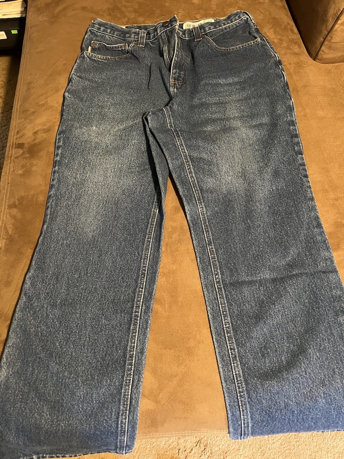 Carhartt Men’s Dark Wash Blue Jeans Relaxed Fit Size 32×30. Work Pants
