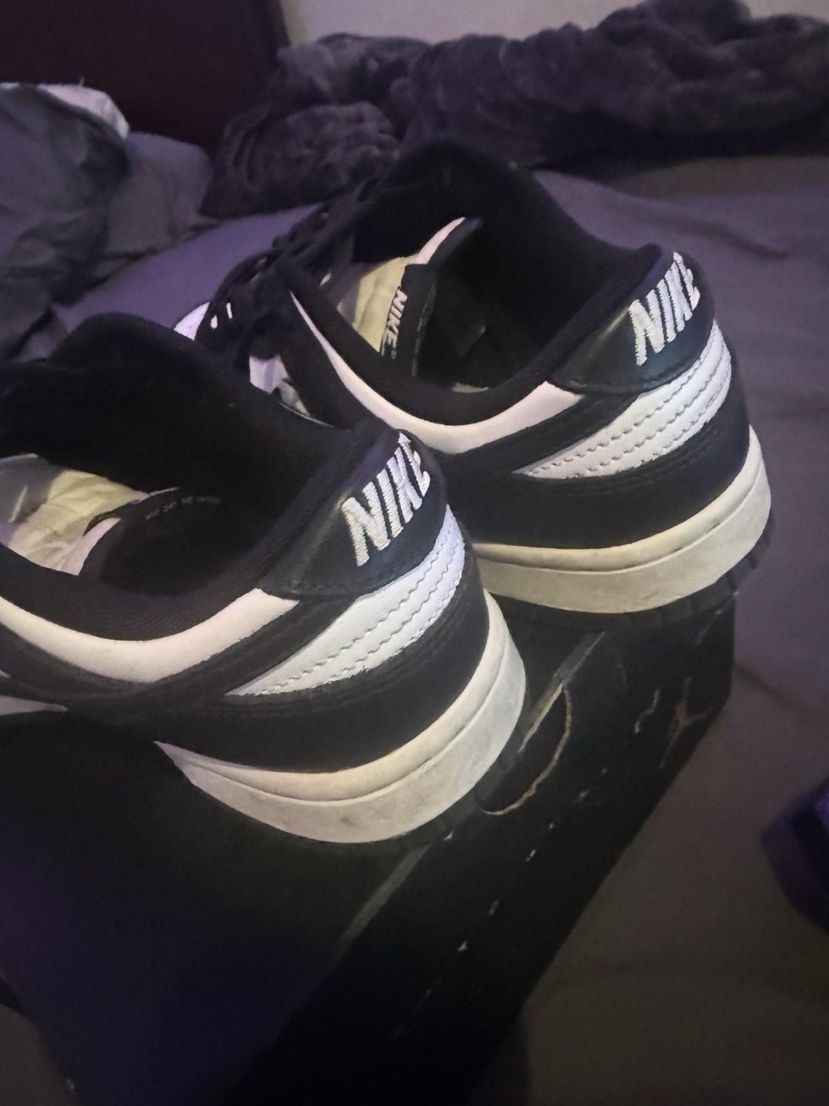 Nike Dunk Low Panda Black White Low Top Men’s Sneakers DD1391-100 2021