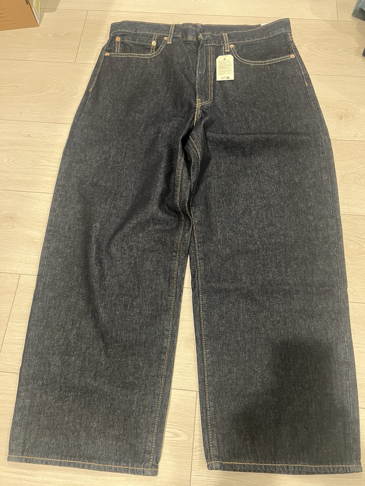 Levi’s 578 Baggy Denim Big E Red Tab Jeans Men’s Size 36 X 30 Blue