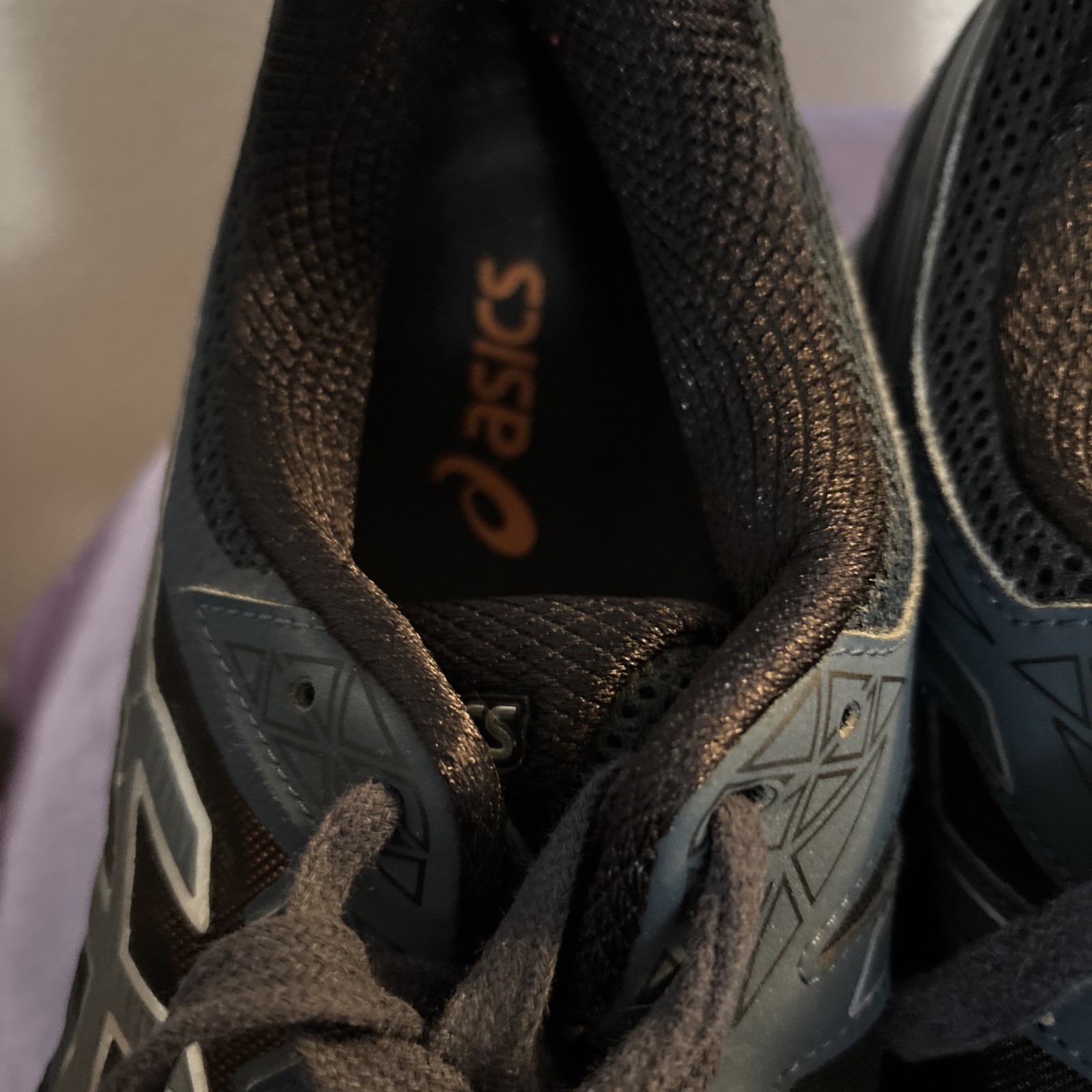 Size 12 – ASICS Gel NYC Graphite Grey Black
