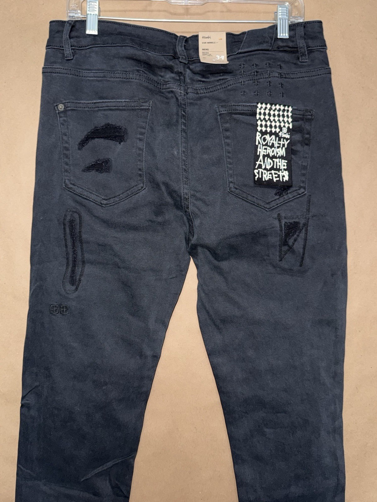 Ksubi Men’s Van Winkle Mid Rise Skinny Leg Full Length Jeans Size 34