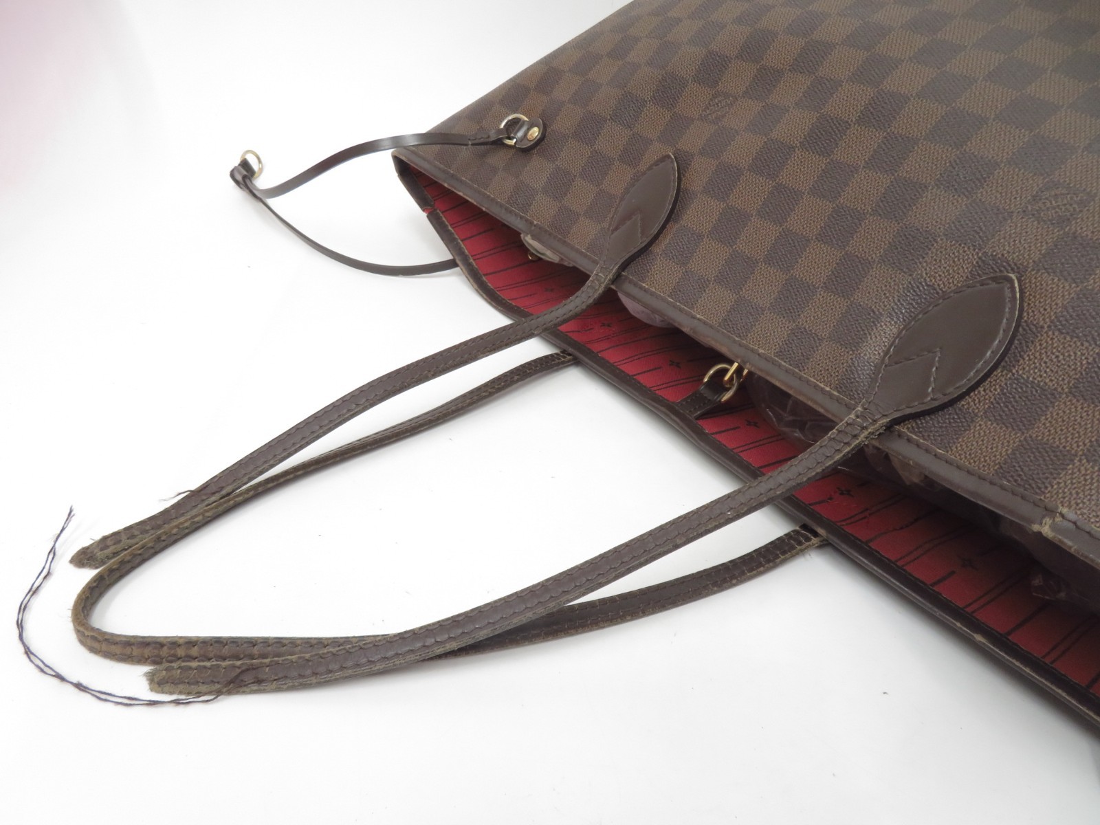 Authentic Louis Vuitton Damier Neverfull GM Tote Bag Handbag F#51003