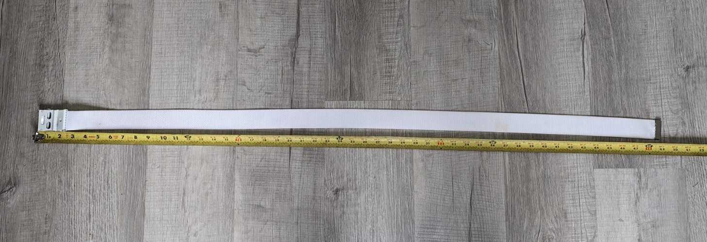 Scuola Di Sci Monte Bianco White 49″ Belt