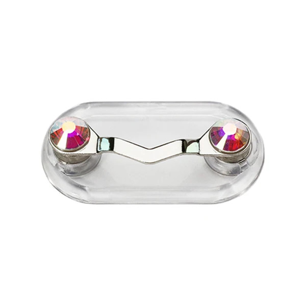 Magnetic Eyeglass Holder Clip Glasses Badge Earphone Holder Men Women Shirt