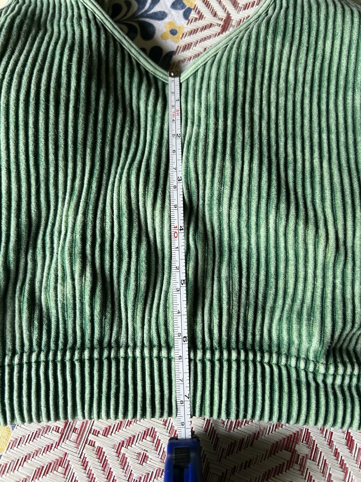 Zenana Outfitters Mint Green Ribbed Padded Crop Tank – Size 12