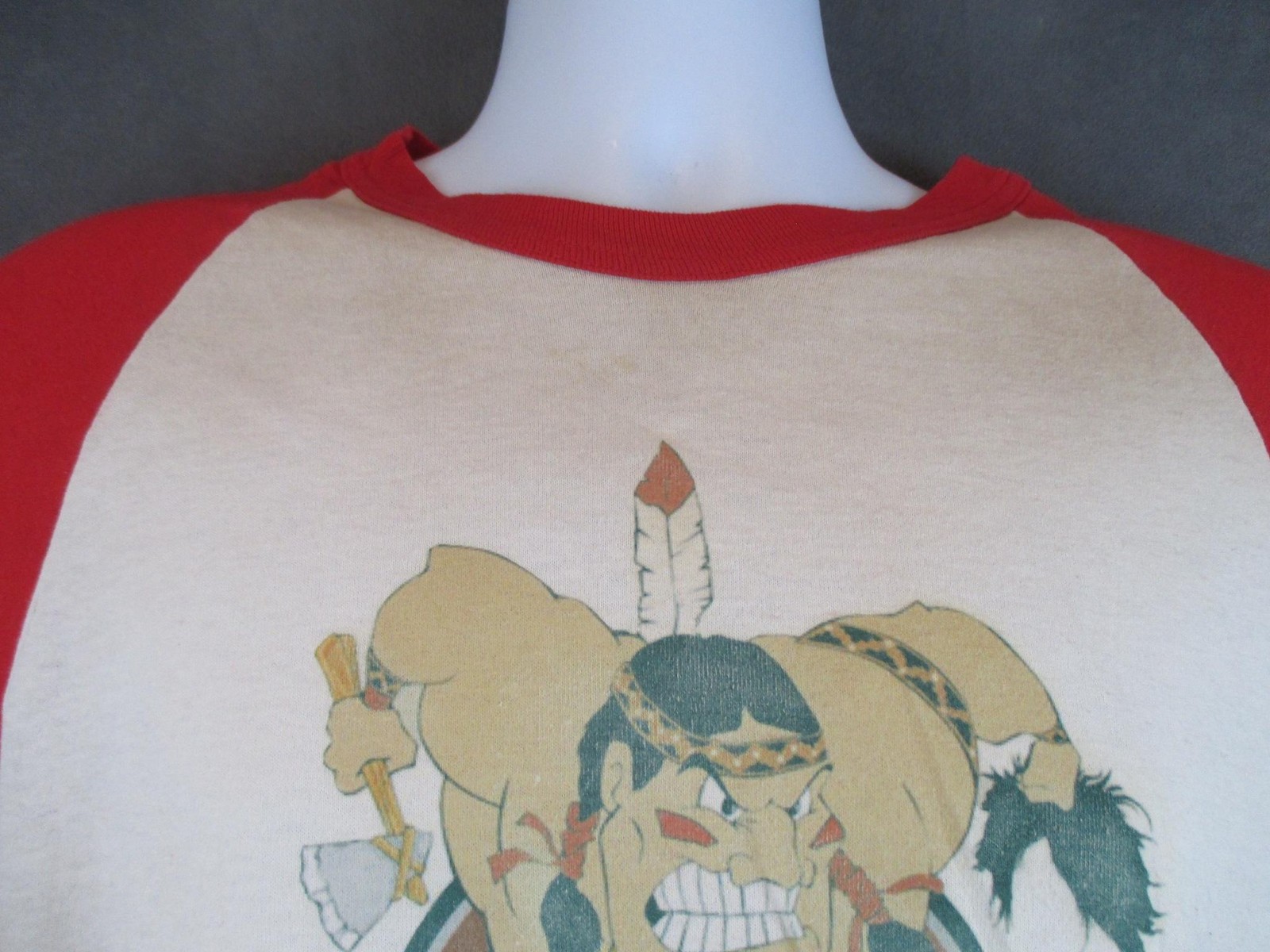 Cassidy Preacher Shirt Mens Large Red TV Show Prop 3/4 Raglan Baseball Tee COA