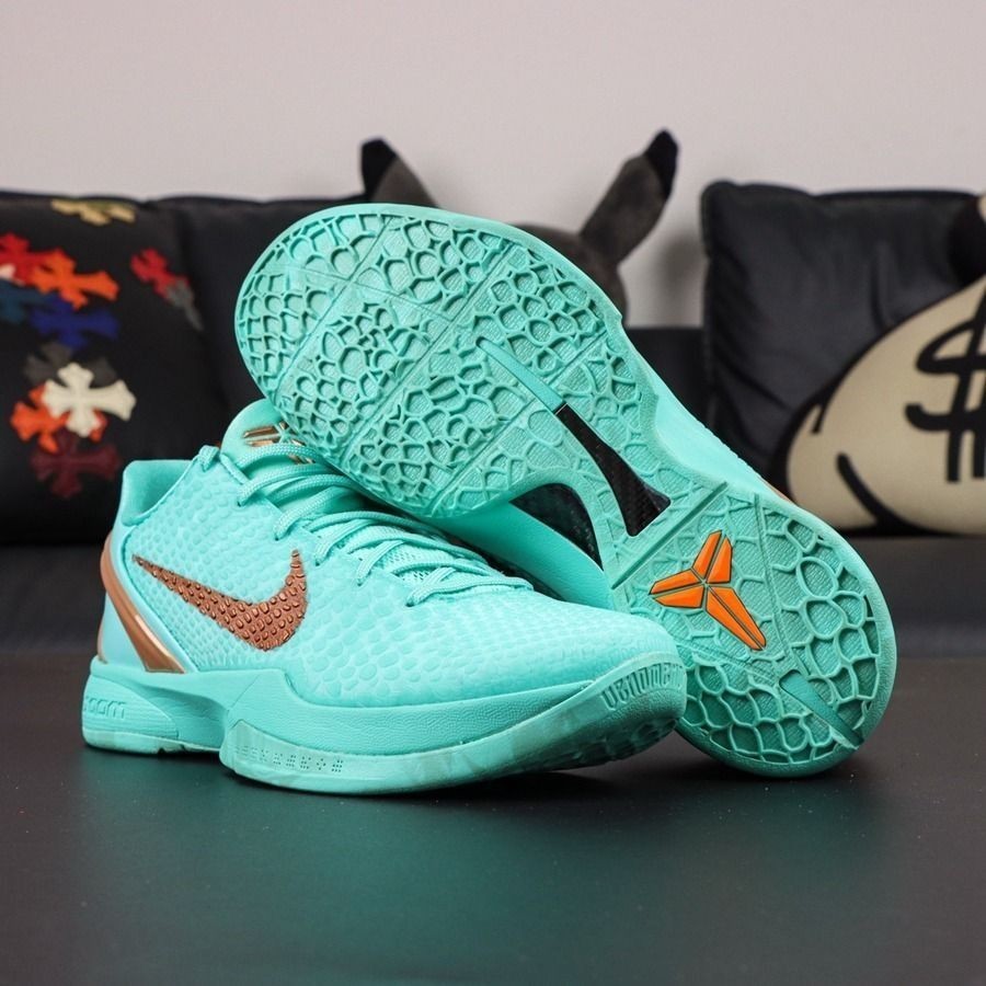 Kobe 6 Protro Jalen Brunson Statue of Liberty IQ5744-300 Men’s Size US 7-12