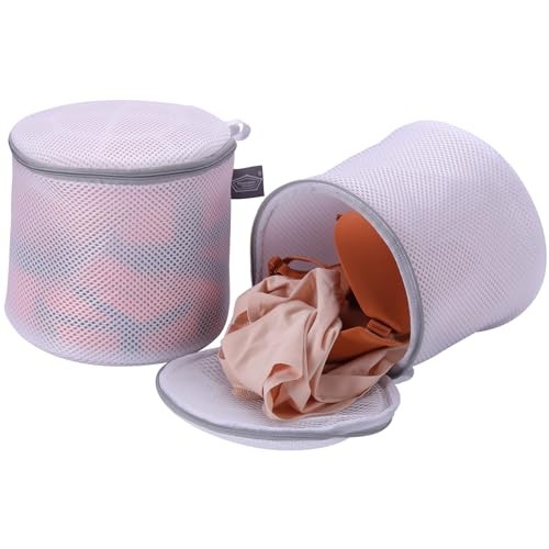 Lingerie Bags for Washing Delicates, Garment Bag for Washing 2L(8x8x8″)