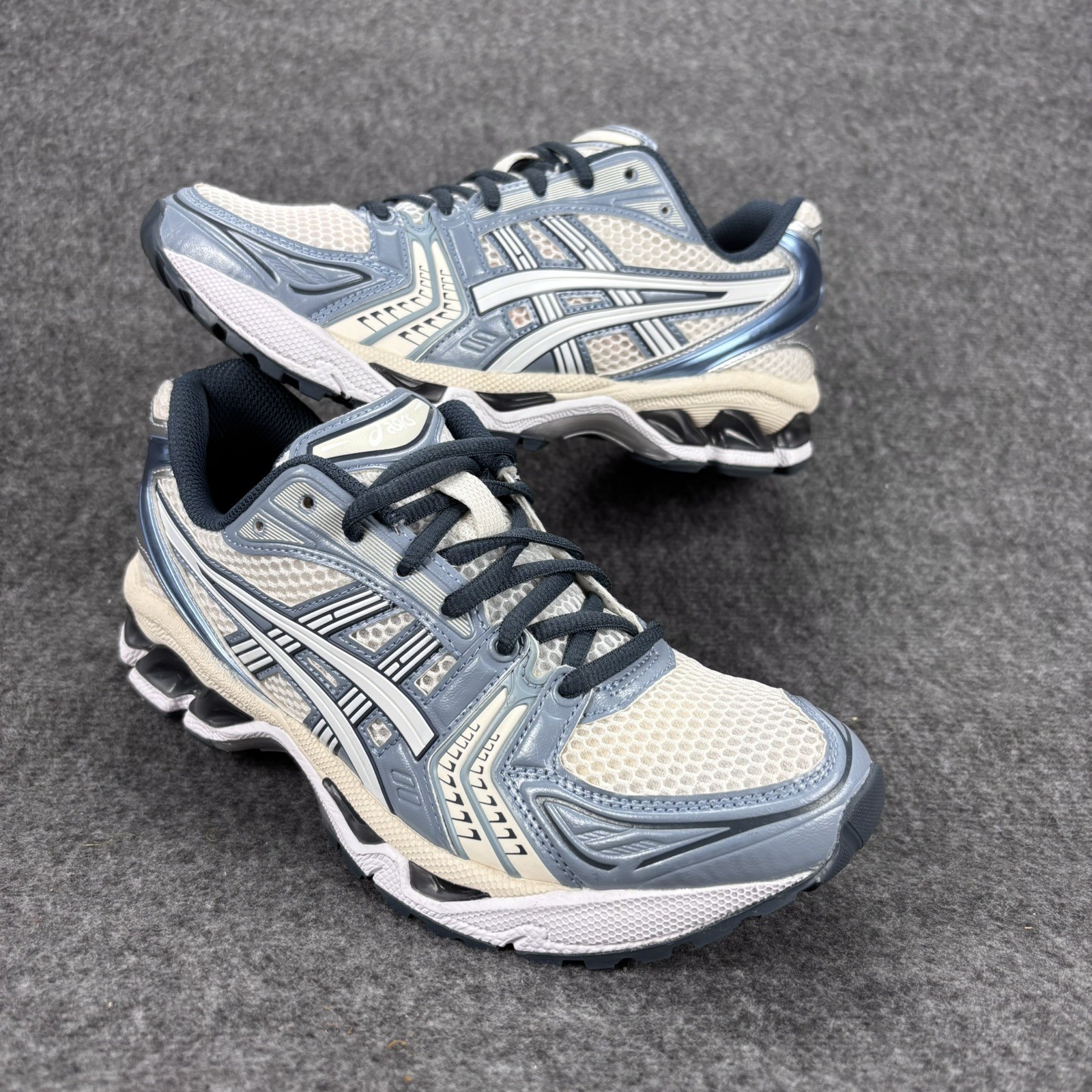 ASICS Sneakers GEL-KAYANO 14 1203A537 Cream / Raw Indigo US women’s 6.5