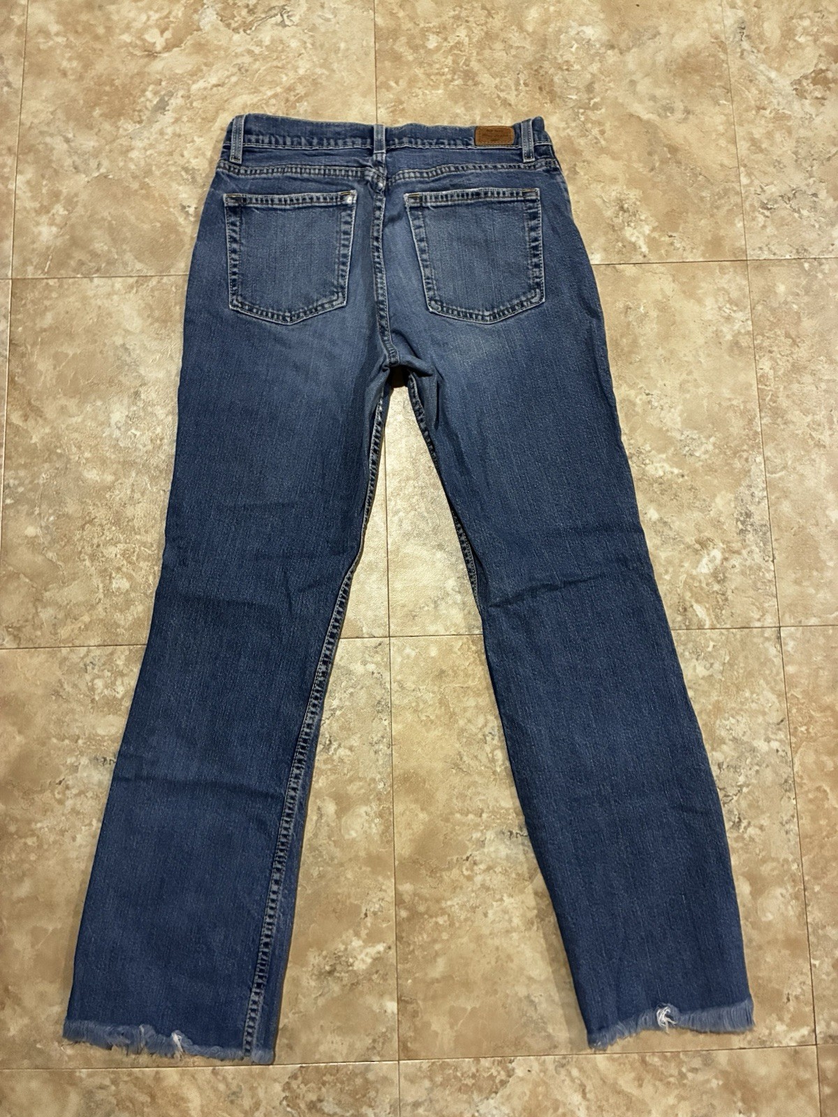 Old Navy Women’s Bootcut Jeans Medium Wash Blue Denim Stretch 5-Pocket Logo