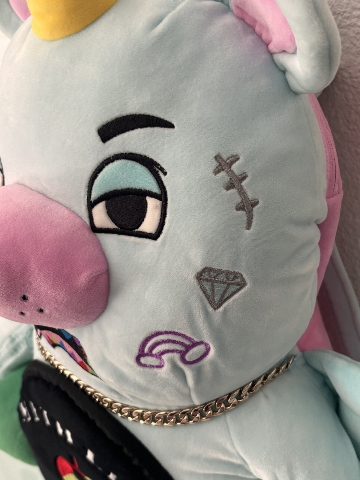 Sprayground Myth Life Money Bear Unicorn Teddybear Backpack RARE Limited Edition