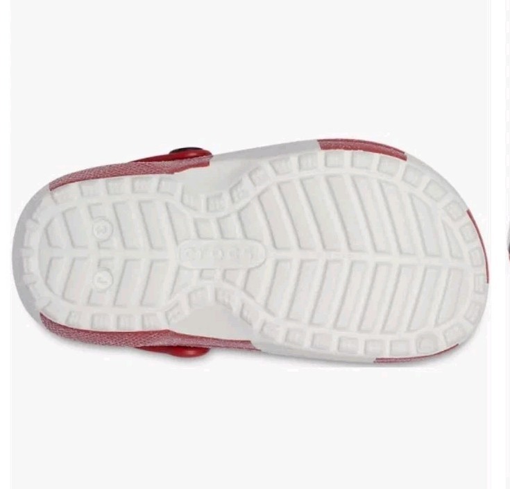 Crocs 209299-119 Classic Lined Holiday Clogs Unisex Kids Size C8 NEW WITH TAGS
