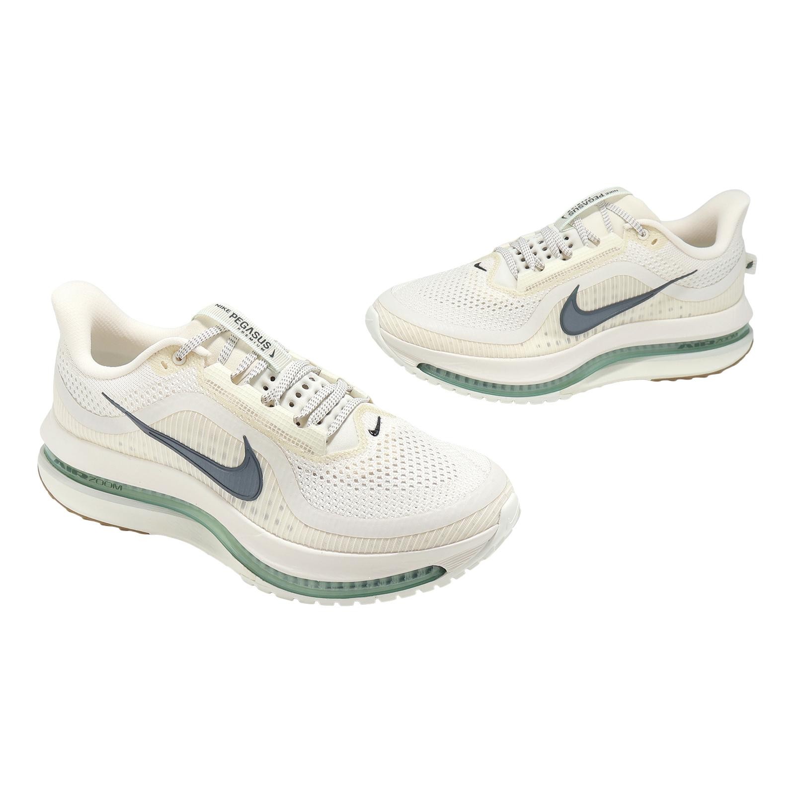 Nike Pegasus Premium Pale Ivory Black Spruce Men Road Running Shoes HQ2592-106