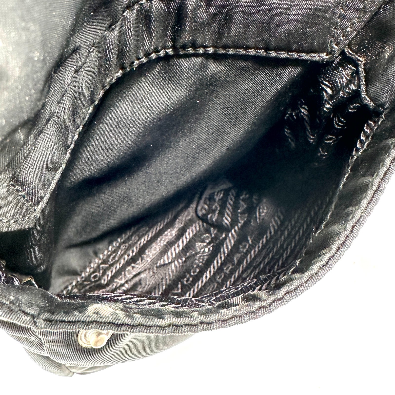 PRADA Rucksack Nylon Logo With Dust Bag