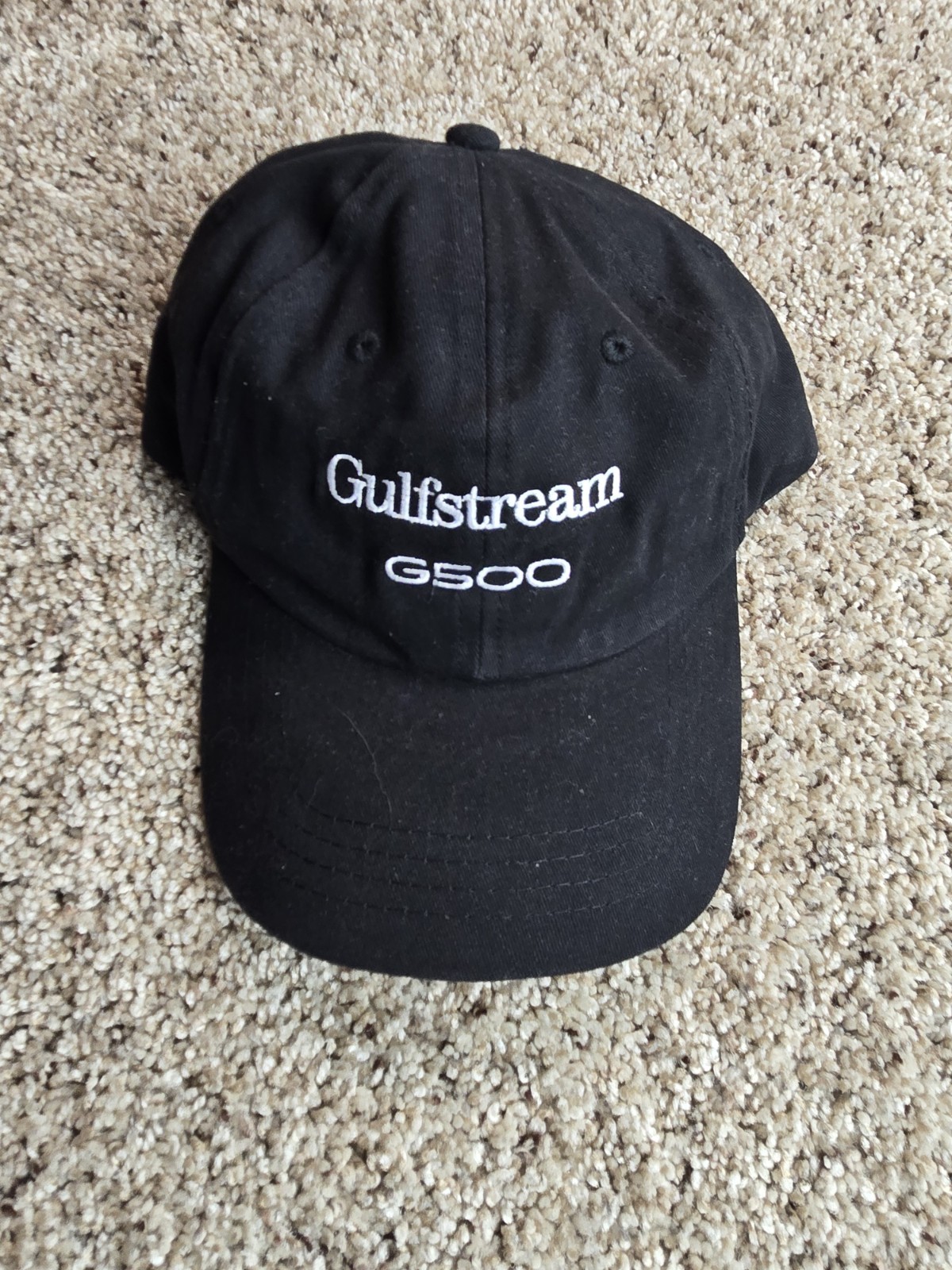 Gulfstream G500 Baseball Hat Cap Black Mens Strap Back Cotton Casual