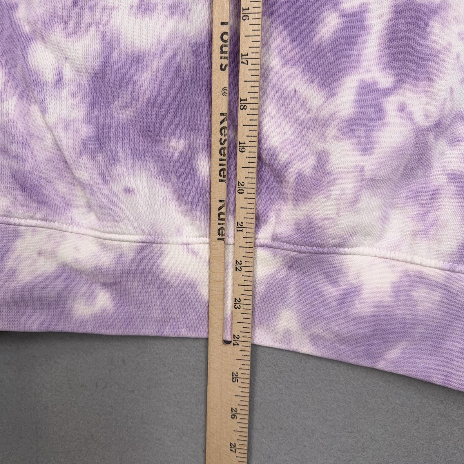 Laguna Beach Sweatshirt Womens Small Purple Tie Dye 1/4 Zip California Cali NWT