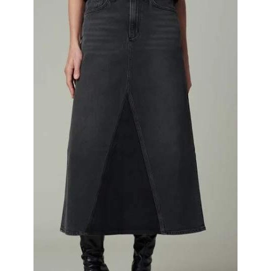 Joe’s Jeans The Tulie Skirt With Grace Denim Midi Vintage Stretch Size 30