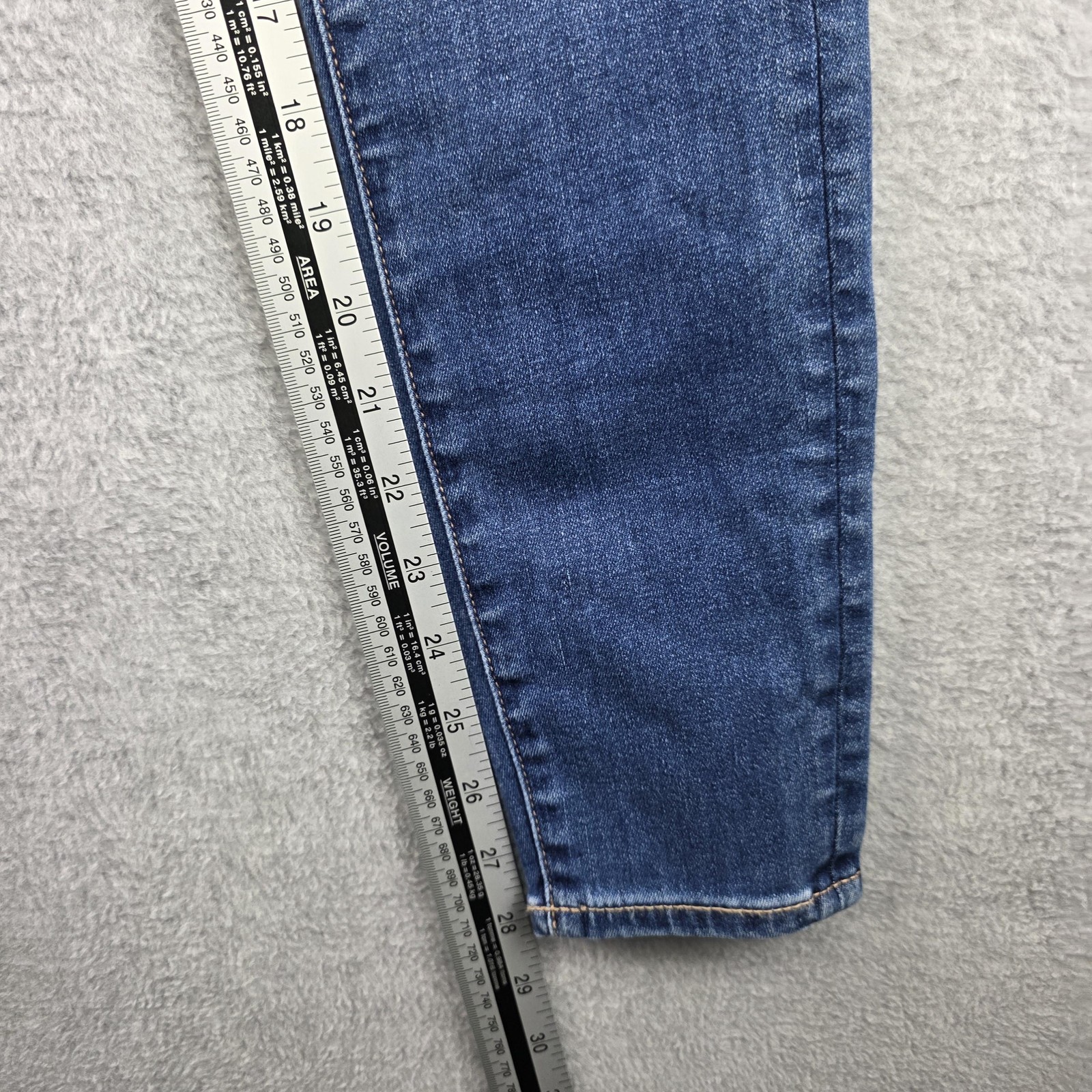 American Eagle Jegging Womens 2 26W Blue Medium Wash High Rise Stretch NWT