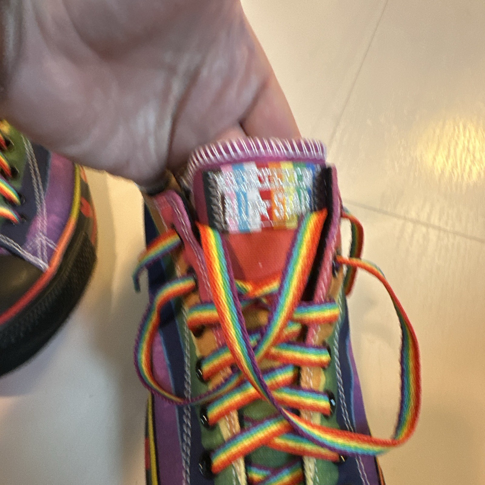 Converse Chuck Taylor All Star Low Top Pride Rainbow Multicolor Sneaker A12130C