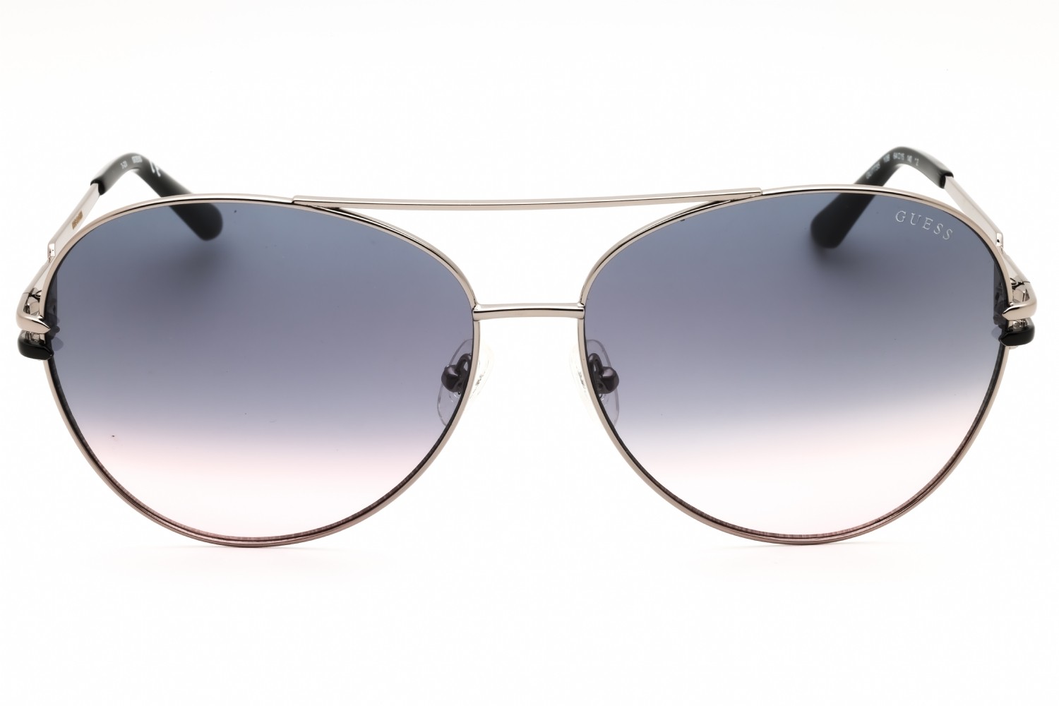 GUESS GU7735-10B-64 Sunglasses Frame Size 64mm 140mm 15mm NICKELTIN Women