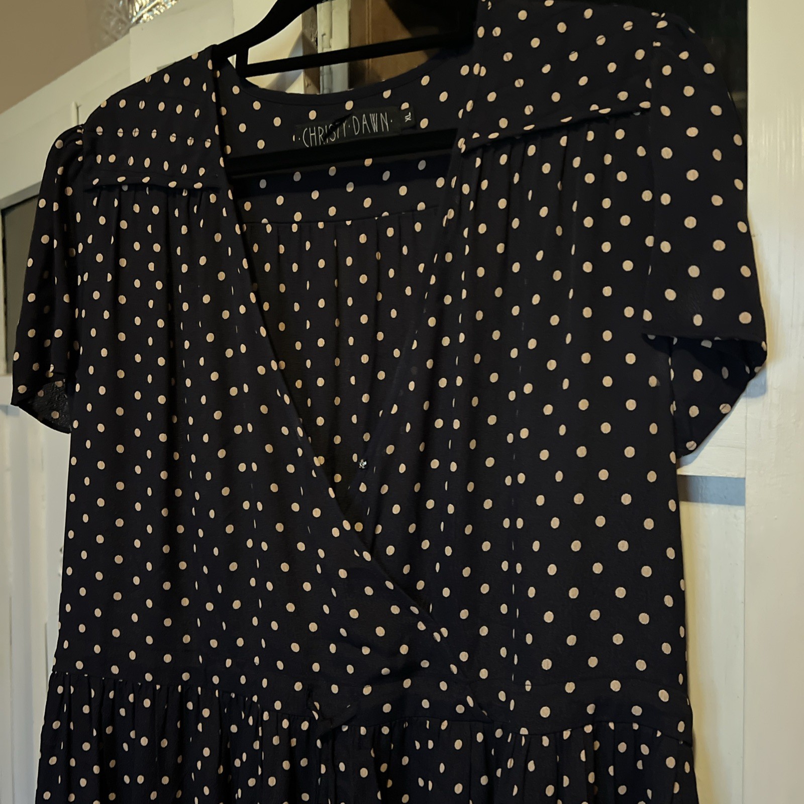 Christy Dawn / The Donna Dress / Size XL /Midnight Dot / MSRP US $200