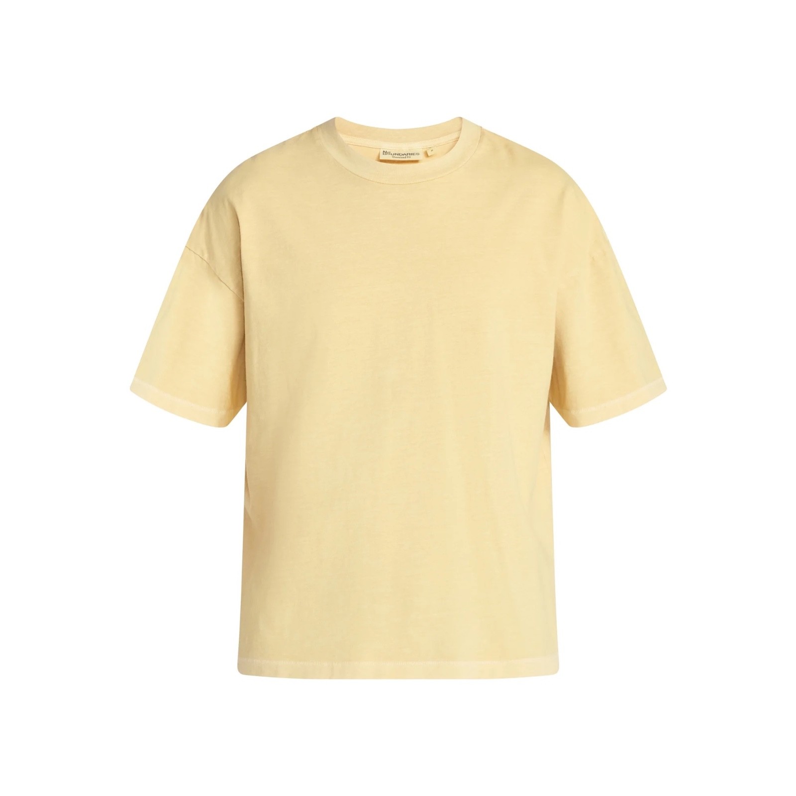 Oversize Tee Shirt Men’s Medium Lemon Grass Yellow Loose Comfortable Cotton New