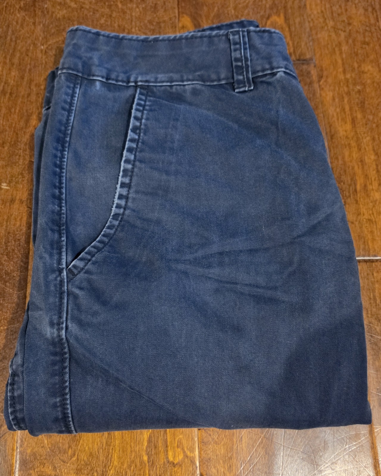 Aéropostale Blue Twill Chino Pants Men’s 29 Waist Slim Fit Straight Leg