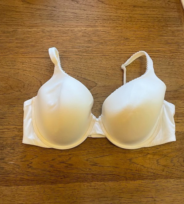 Victoria’s Secret White Solid 40D Body By Victoria Lined Full Coverage Bra VS