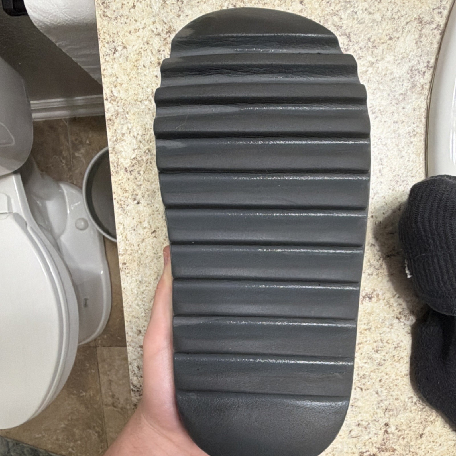 adidas Yeezy Slide Slate Grey Men’s Size 9