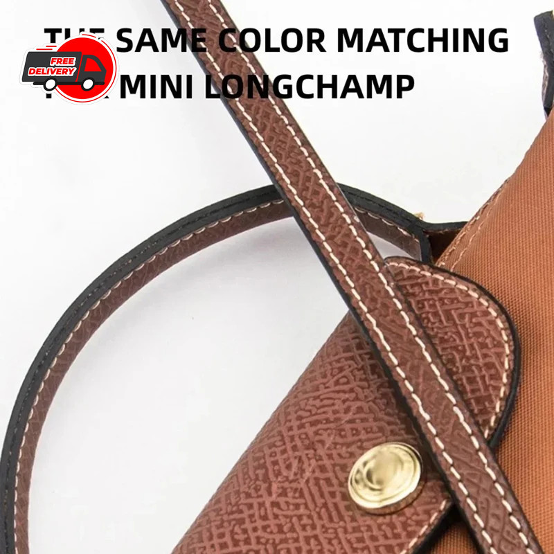 Longchamp Mini Leather Shoulder Crossbody Bag Strap Set Replacement Accessories