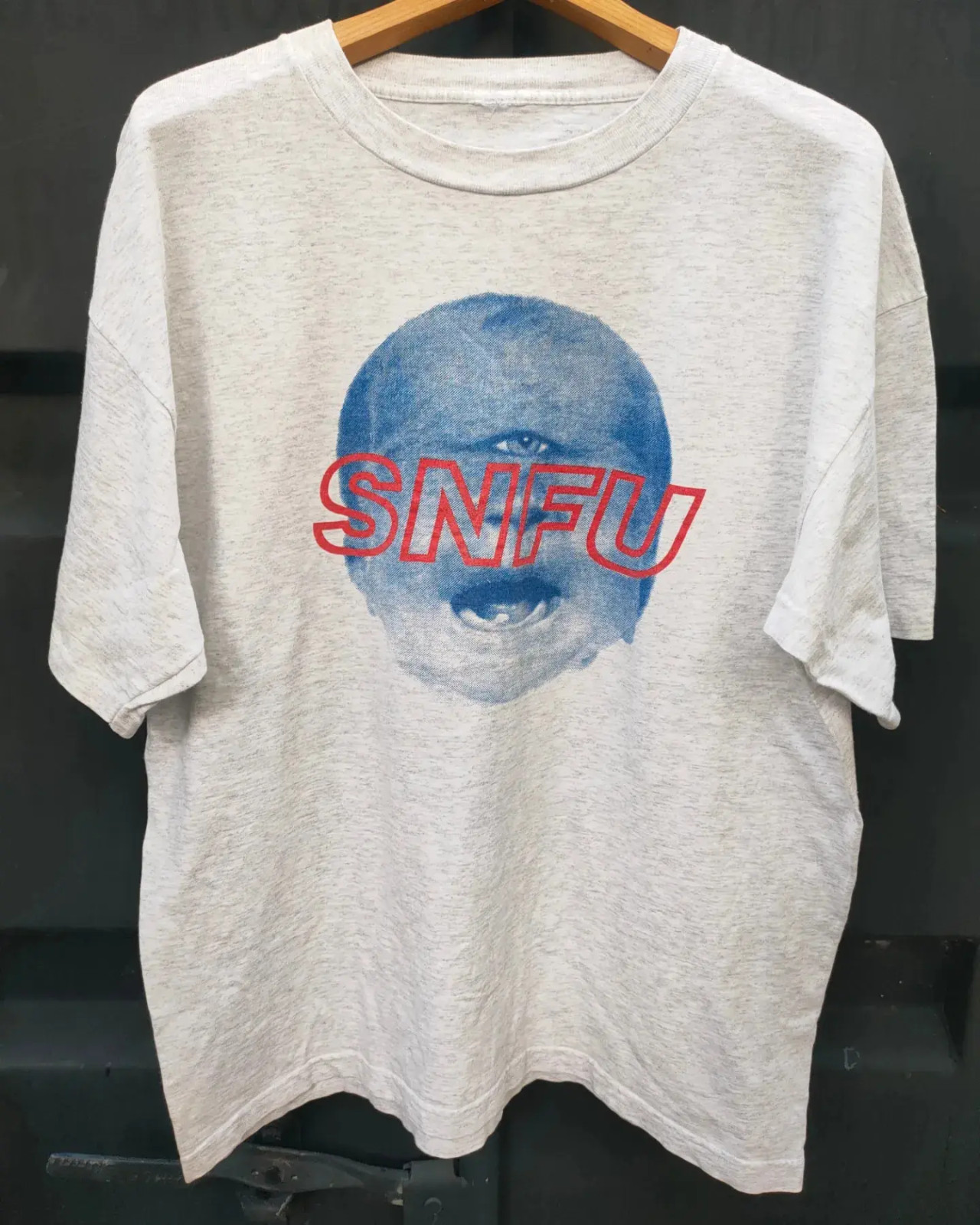 Vtg 90s SNFU Tee, SNFU Band Gift For Fan Ash Gray All Size Shirt AR1313