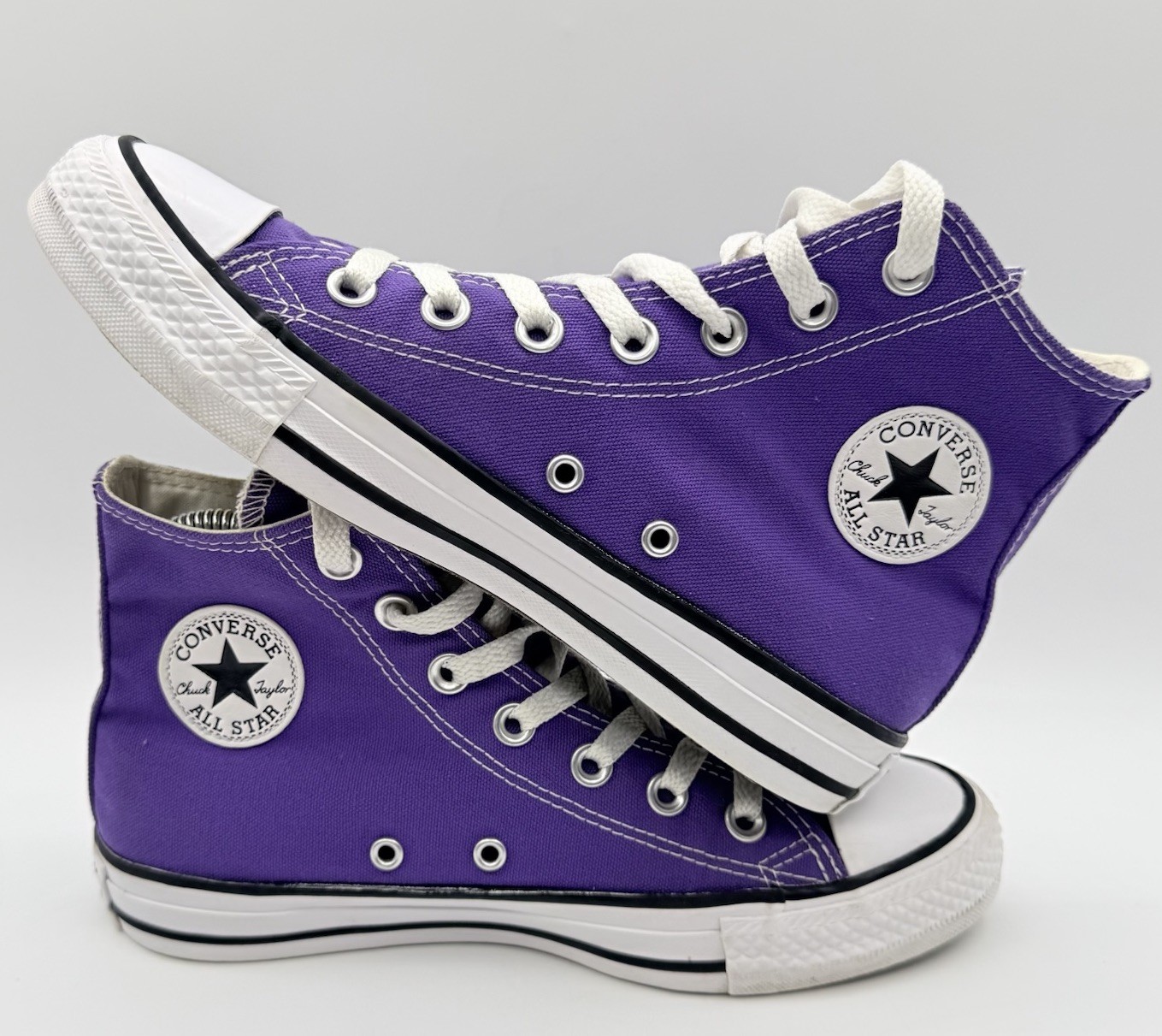 Converse Chuck Taylor All Star High Top Purple Canvas Unisex M4 W6 137833F