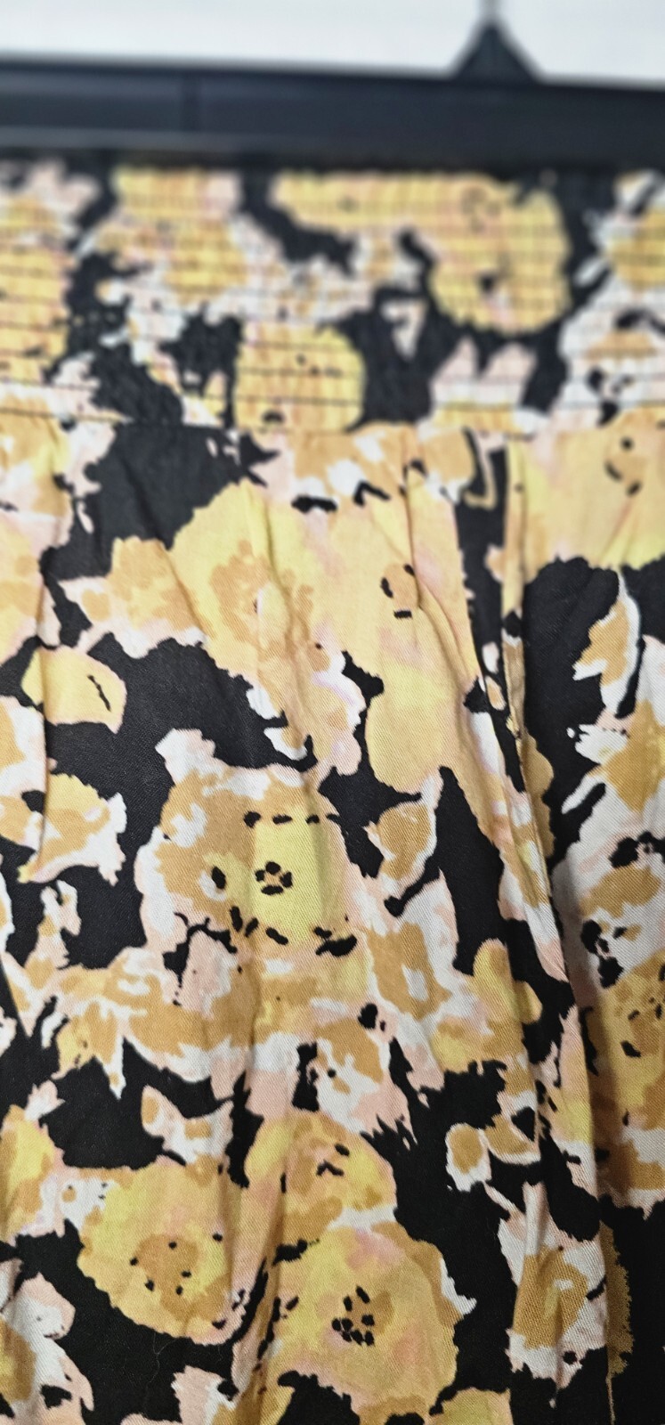 Volcom Flare Pants Women’s Large Yellow Black From The Block New