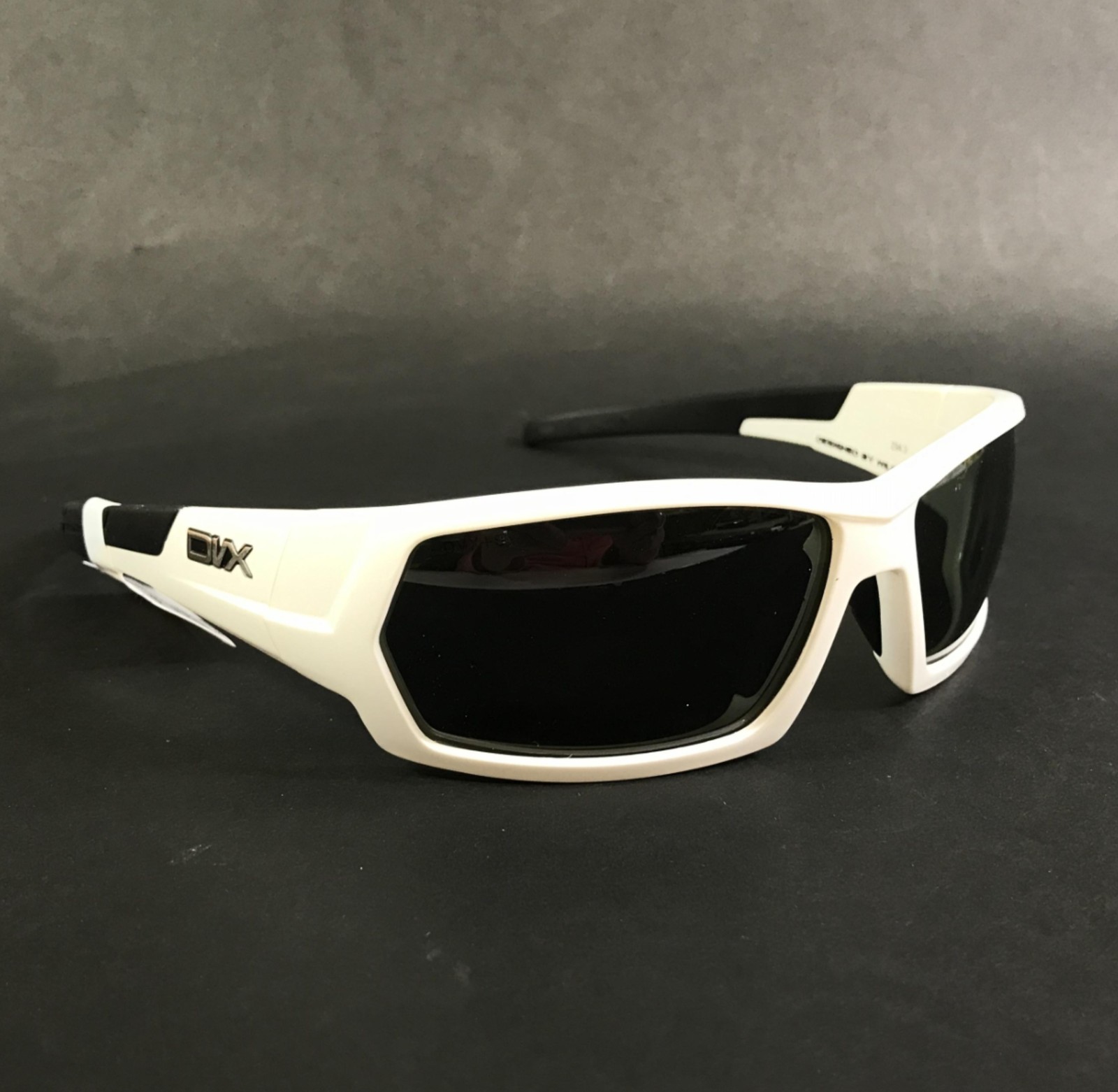 DVX by Wiley X Sunglasses NEXT ZW89582 White Z87 Frames w Black Polarized Lenses