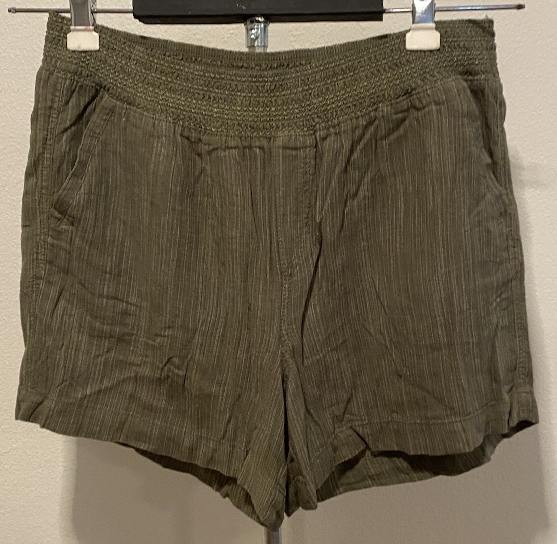 Briggs Womens Size XL Shorts Elastic Waist 34X4.5 Inches
