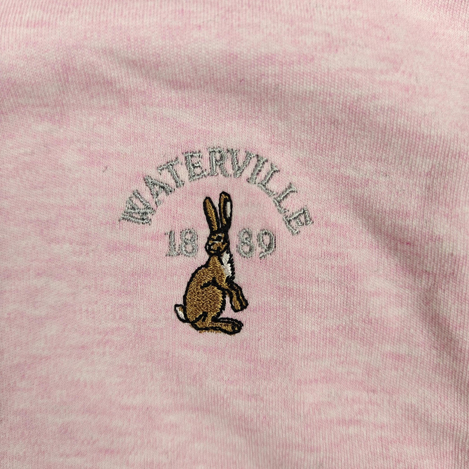Peter Millar Jacket Womens XL Pink Cotton Full Zip Waterville Rabbit Logo