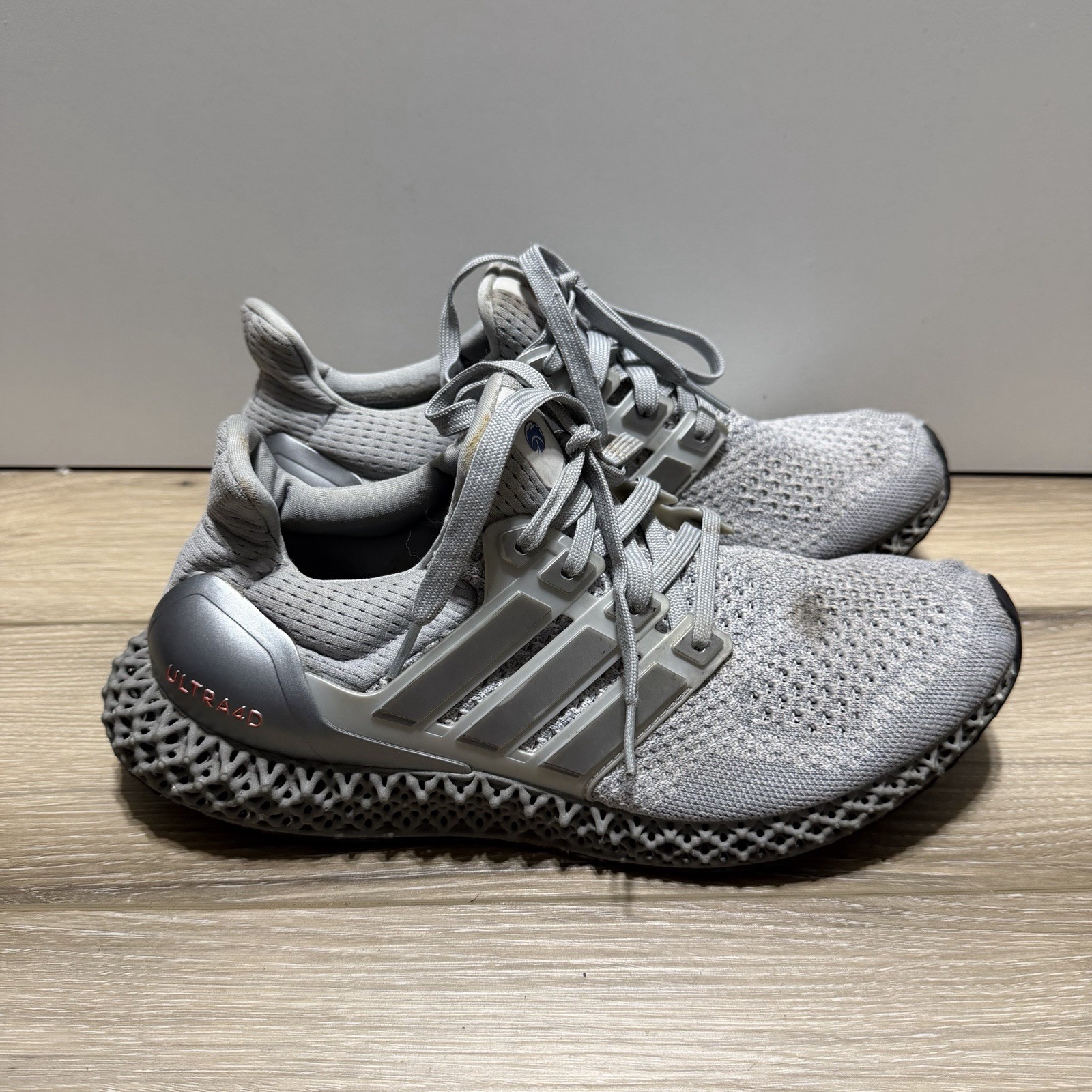 Adidas x NASA Ultra 4D Halo Silver FX7753 sz men’s 8