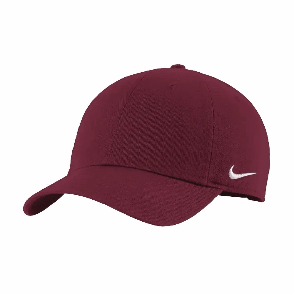 Nike Heritage 86 Team Dark Maroon Adjustable Blank Club Hat 102699-669