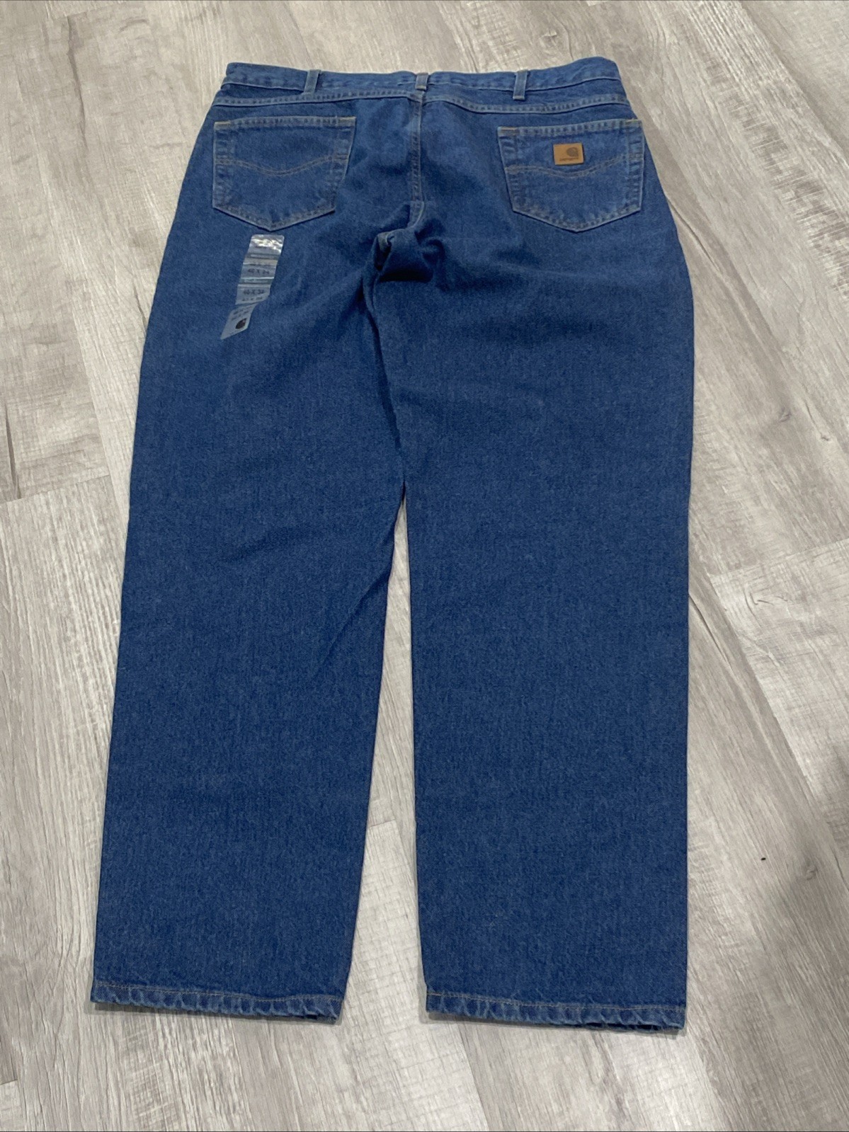 Carhartt B17 DST Relaxed Fit Tapered Leg Jeans Men’s 40 x 34 Dark Stonewash Blue