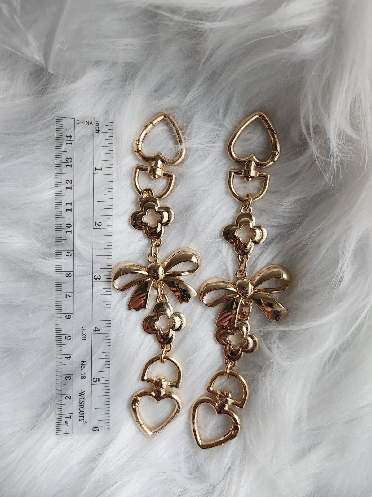 2pc bow Extension Chain great for your Bag