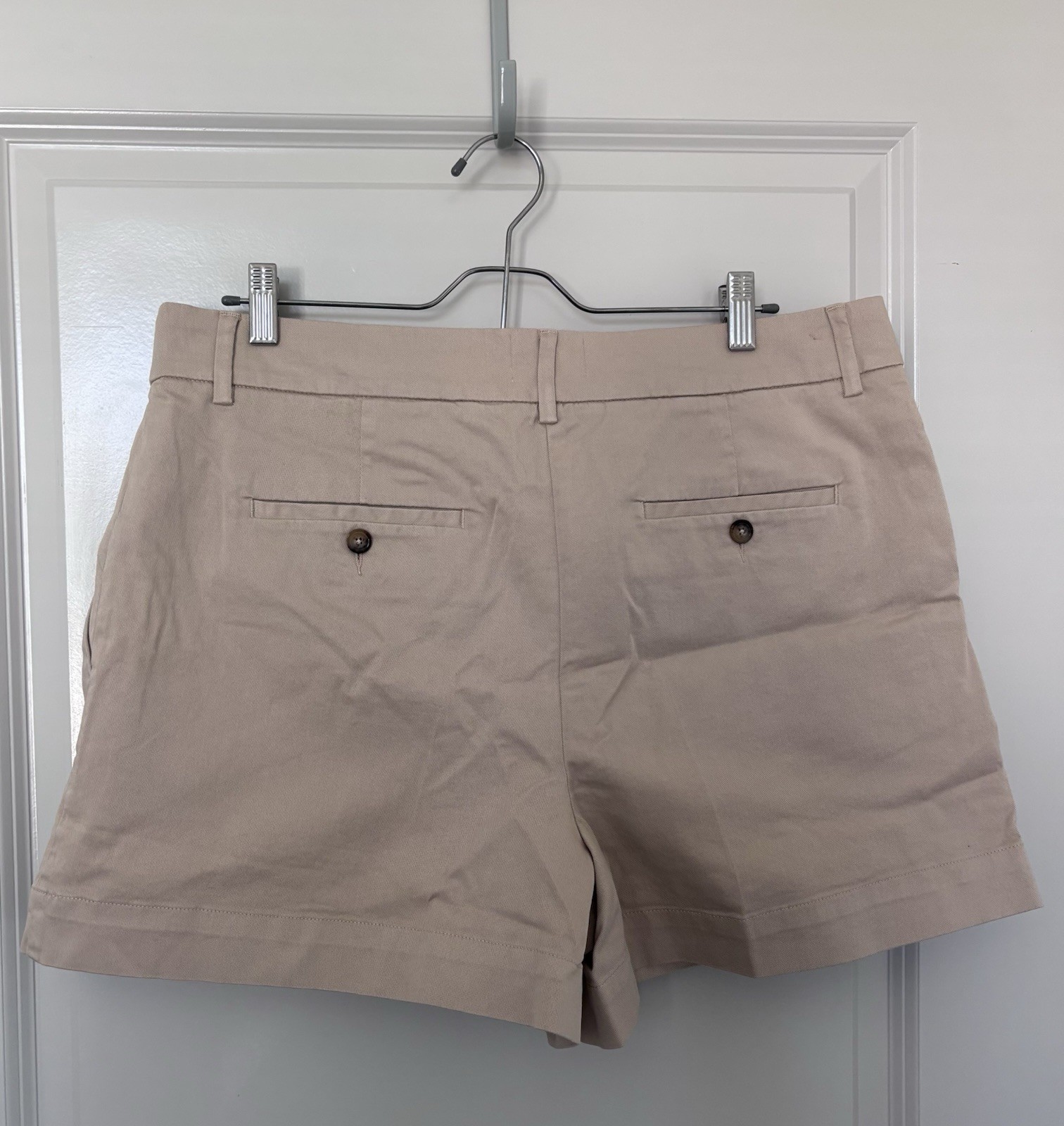 Sézane Maelan Chino Shorts – Light Beige US 12
