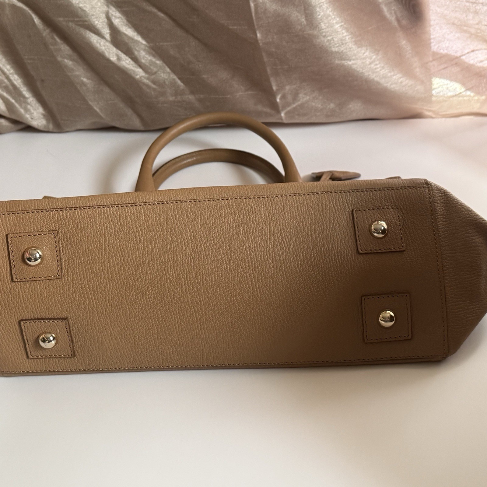 Mulberry Del Rey Leather Satchel Top Handle Bag